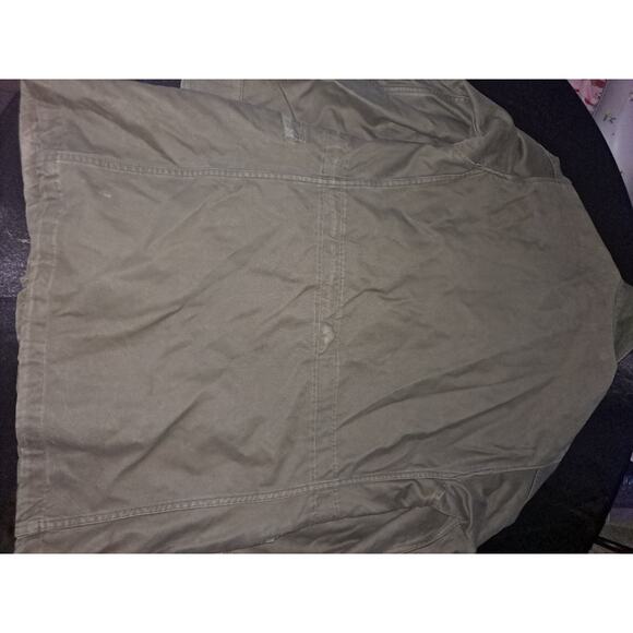 VTG US Army Olive Green M-1951 107 Shell Heavy Field Coat Jacket Regular Small - Picture 5 of 8